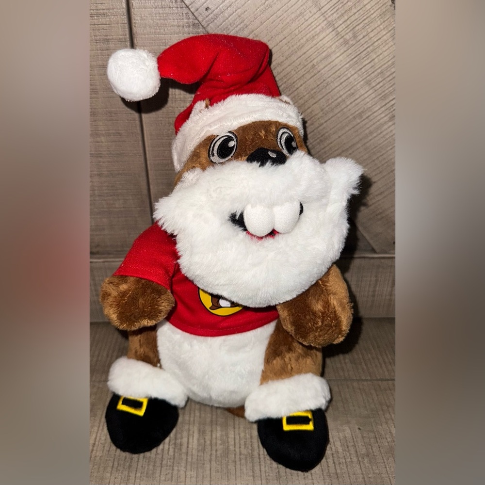 2024 Buc-ee’s "Santa Beaver Plush" 11" Christmas Collection Edition